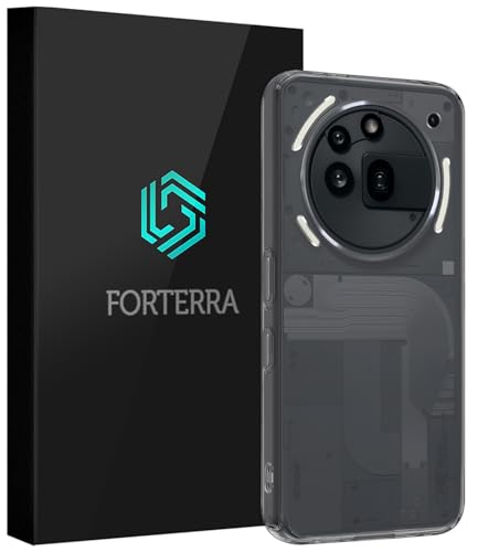 Forterra Hülle für Nothing Phone 3a Pro Silikon Hülle Backcover Case Schlankes Design - Transparant Forterra Hülle für Nothing Phone 3a Pro Silikon Hülle Backcover Case Schlankes Design - Transparant von Forterra