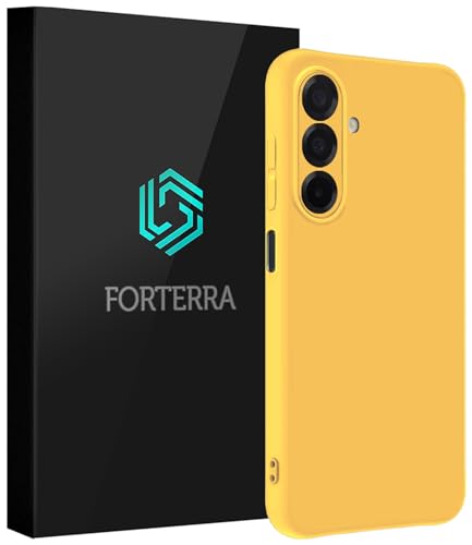 Forterra Hülle für Samsung A26 Silikon Hülle Backcover Case Schlankes Design - Gelb Forterra Hülle für Samsung A26 Silikon Hülle Backcover Case Schlankes Design - Gelb von Forterra