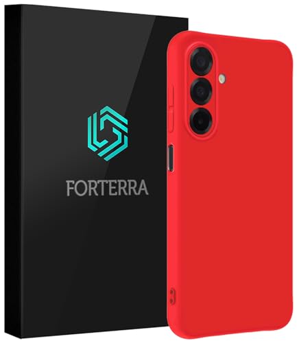 Forterra Hülle für Samsung A26 Silikon Hülle Backcover Case Schlankes Design - Rot Forterra Hülle für Samsung A26 Silikon Hülle Backcover Case Schlankes Design - Rot von Forterra