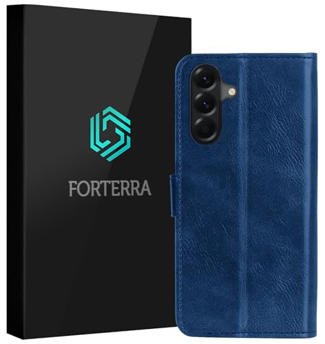 Forterra Hülle für Samsung A36 Bookcase mit Kartenfach und Geldbörse - Dunkelblau Forterra Hülle für Samsung A36 Bookcase mit Kartenfach und Geldbörse - Dunkelblau von Forterra