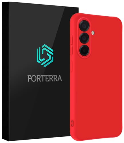Forterra Hülle für Samsung A56 Silikon Hülle Backcover Case Schlankes Design - Rot Forterra Hülle für Samsung A56 Silikon Hülle Backcover Case Schlankes Design - Rot von Forterra