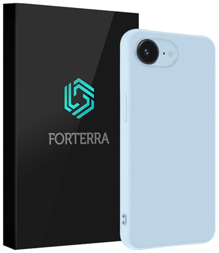 Forterra Hülle für iPhone 16e Silikon Hülle Backcover Case Schlankes Design - Hellblau Forterra Hülle für iPhone 16e Silikon Hülle Backcover Case Schlankes Design - Hellblau von Forterra