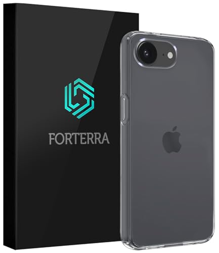 Forterra Hülle für iPhone 16e Silikon Hülle Backcover Case Schlankes Design - Transparant Forterra Hülle für iPhone 16e Silikon Hülle Backcover Case Schlankes Design - Transparant von Forterra