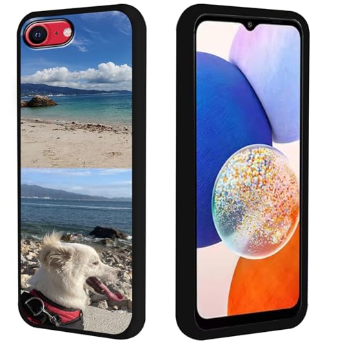FortiCase Personalisierte Handyhülle für iPhone SE 2020,Schwarz Silikon Hülle,mit Eigenem Foto Bild Text Personalisiert Case,für iPhone SE 2020 Personalisierte Schutzhülle -2Z FortiCase Personalisierte Handyhülle für iPhone SE 2020,Schwarz Silikon Hülle,mit Eigenem Foto Bild Text Personalisiert Case,für iPhone SE 2020 Personalisierte Schutzhülle -2Z von FortiCase