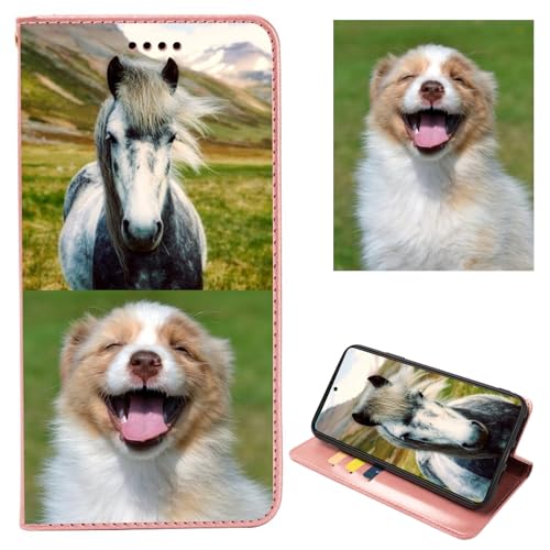 FortiCase Personalisierte Hülle für Samsung Galaxy S25,Flip Leder Hülle Kartenfach Standfunktion Case,mit Eigenem Foto Bild Text Personalisiert Handyhülle,2 Photo - Pink FortiCase Personalisierte Hülle für Samsung Galaxy S25,Flip Leder Hülle Kartenfach Standfunktion Case,mit Eigenem Foto Bild Text Personalisiert Handyhülle,2 Photo - Pink von FortiCase