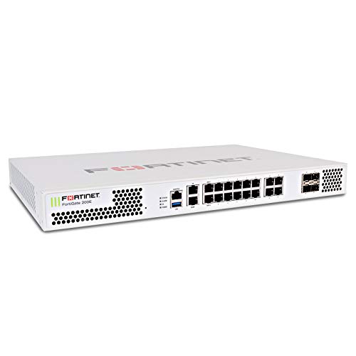 Fortinet FortiGate 200E Firewall mit Unified Threat Protection Bundle (UTM/UTP), 5 Jahre von Fortinet