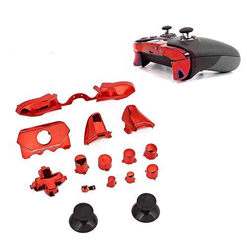 ABXY Dpad Trigger Buttons Kits Controller Mod L1 R1 L2 R2 für Xbox One Elite XboxOne Elite rot von Fortune Cats