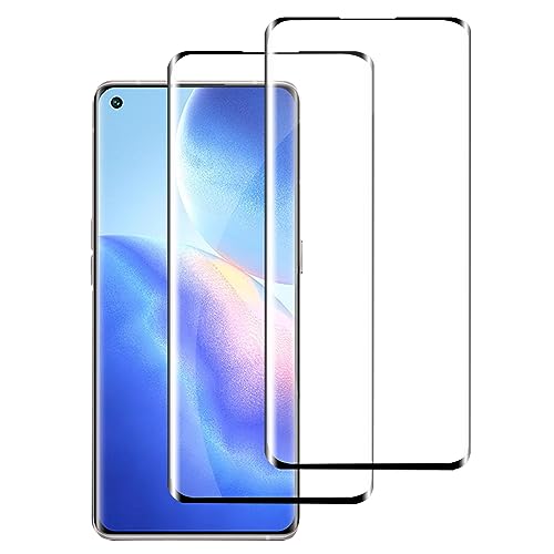 [ 2 Stück] Schutzfolie für Panzerglas für OPPO Find X3 Neo, 9H Panzerglasfolie, Anti-Kratzen Glasfolie, Frei von Kratzern, HD Displayschutzfolie für OPPO Find X3 Neo von Foryo