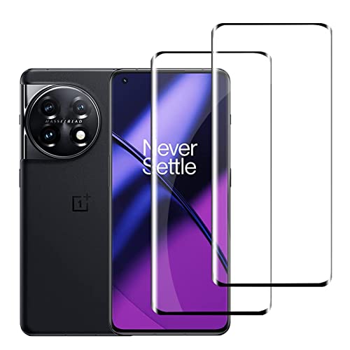 [ 2 Stück] Schutzfolie für Panzerglas fürOnePlus 11 5G, 9H Panzerglasfolie, Anti-Kratzen Glasfolie, Frei von Kratzern, HD Displayschutzfolie für OnePlus 11 5G von Foryo