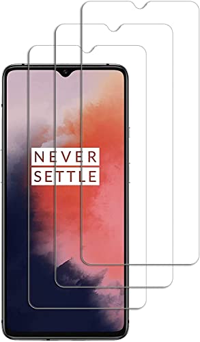 [3 Stück] Schutzfolie für Panzerglas für OnePlus 7T, 9H Panzerglasfolie, Anti-Kratzen Glasfolie, Frei von Kratzern, HD Displayschutzfolie für OnePlus 7T von Foryo