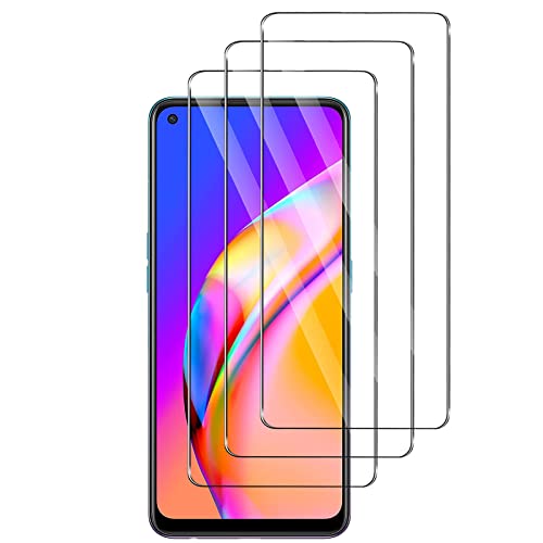 [3 Stück] Schutzfolie für Panzerglas für Oppo A94 5G, 9H Panzerglasfolie, Anti-Kratzen Glasfolie, Frei von Kratzern, HD Displayschutzfolie für Oppo A94 5G von Foryo