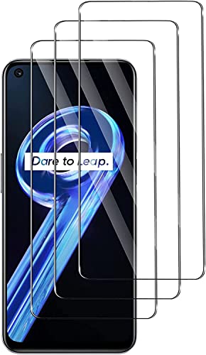 [3 Stück] Schutzfolie für Panzerglas für Realme 9 5G, 9H Panzerglasfolie, Anti-Kratzen Glasfolie, Frei von Kratzern, HD Displayschutzfolie für Realme 9 5G von Foryo