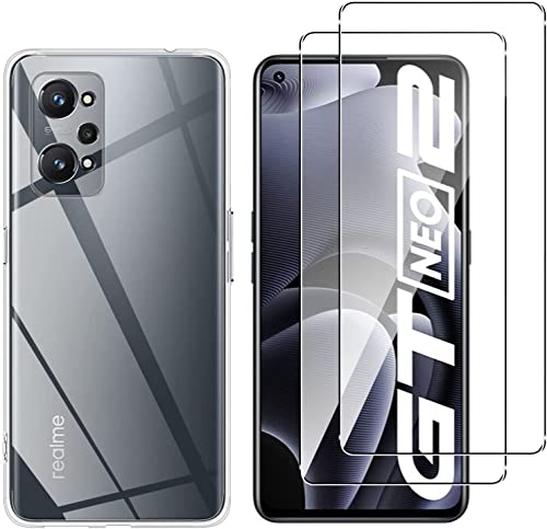 [3 Stück] Schutzfolie für Panzerglas für Realme GT 2 PRO 5G, 9H Panzerglasfolie, Anti-Kratzen Glasfolie, Frei von Kratzern, HD Displayschutzfolie für Realme GT 2 PRO 5G von Foryo