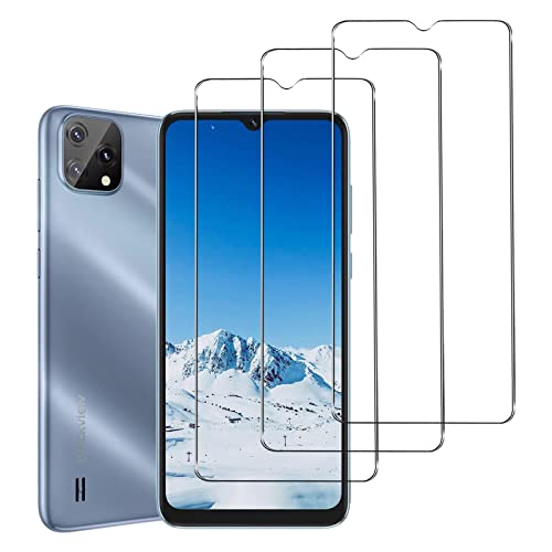 [ 3 Stück] Schutzfolie für Panzerglas fürBlackview A55(2022), 9H Panzerglasfolie, Anti-Kratzen Glasfolie, Frei von Kratzern, HD Displayschutzfolie für Blackview A55(2022) von Foryo