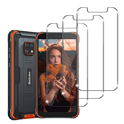 [ 3 Stück] Schutzfolie für Panzerglas fürBlackview BV4900, 9H Panzerglasfolie, Anti-Kratzen Glasfolie, Frei von Kratzern, HD Displayschutzfolie für Blackview BV4900 von Foryo