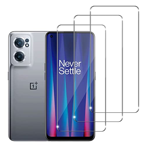 [ 3 Stück] Schutzfolie für Panzerglas fürOnePlus Nord CE 2 5G, 9H Panzerglasfolie, Anti-Kratzen Glasfolie, Frei von Kratzern, HD Displayschutzfolie für OnePlus Nord CE 2 5G von Foryo