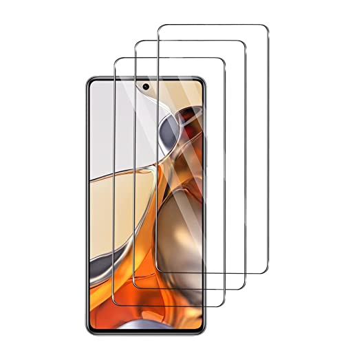 [ 3 Stück] Schutzfolie für Panzerglas fürXiaomi 11T Pro 5G, 9H Panzerglasfolie, Anti-Kratzen Glasfolie, Frei von Kratzern, HD Displayschutzfolie für Xiaomi 11T Pro 5G von Foryo