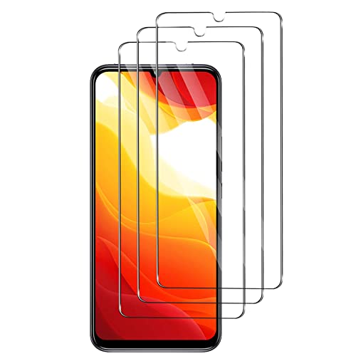 [ 3 Stück] temperglas schutzfolie kompatible mitXiaomi 10 Lite 5GPanzerglasfolie, Displayschutzfolie 9H Härte, Anti-Kratzen, Anti-Öl, Anti-Bläschen fürXiaomi 10 Lite 5G von Foryo