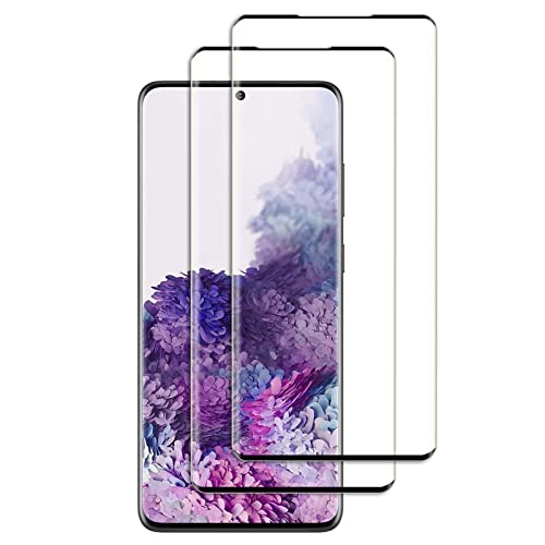 Für Samsung Galaxy S20 panzerglas Schutzfolie, [2 Stück] [Case Friendly] [HD Clear] [9H Härte] [Anti-Kratzen] [Blasenfreie] Gehärtetem Glas Displayschutzfolie fürSamsung Galaxy S20 von Foryo