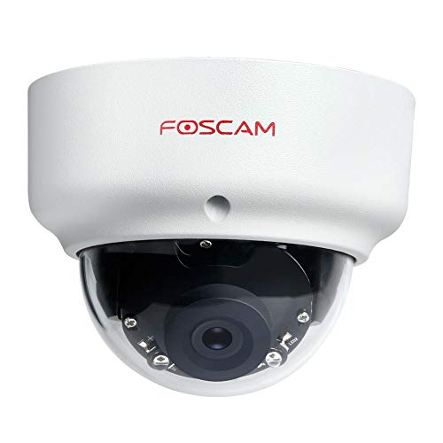 Foscam D2EP Full HD Full HD 2MP PoE P2P WDR 2.0 wettergeschützte IP-Kamera/Überwachungskamera mit IR Nachtsicht bis 20 m, Bewegungserkennung von Foscam