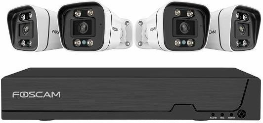 Foscam FN9108E-B4-2T Videoüberwachungskit Kabelgebunden 8 Kanäle (FN9108E-B4-2T) von Foscam