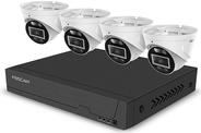 Foscam FNA108E-T4-2T FNA108E-T4-2T LAN IP-Überwachungskamera-Set 8-Kanal mit 4 Kameras 3840 x 2160 Pixel (FNA108E-T4-2T) von Foscam