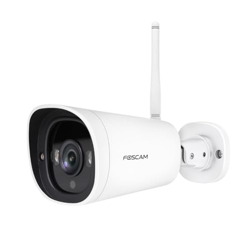 Foscam - G4C – IP-Kamera für den Außenbereich, Full HD 2 K – Nachtsicht 20 m – Bewegungserkennung – Leuchtende Spots von Foscam
