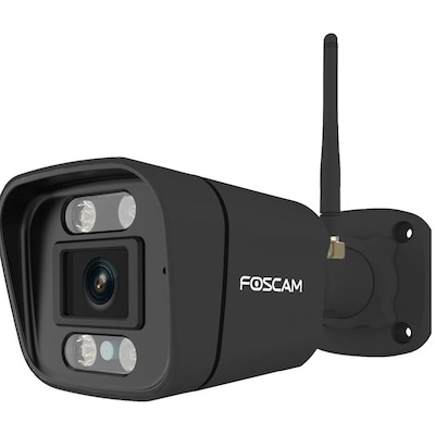 Foscam V5P 5 MP Dual-Band WLAN Überwachungskamera schwarz von Foscam