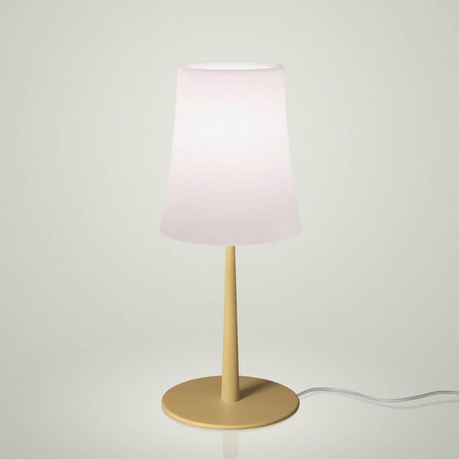 Foscarini Birdie Easy Tischleuchte sandgelb von Foscarini