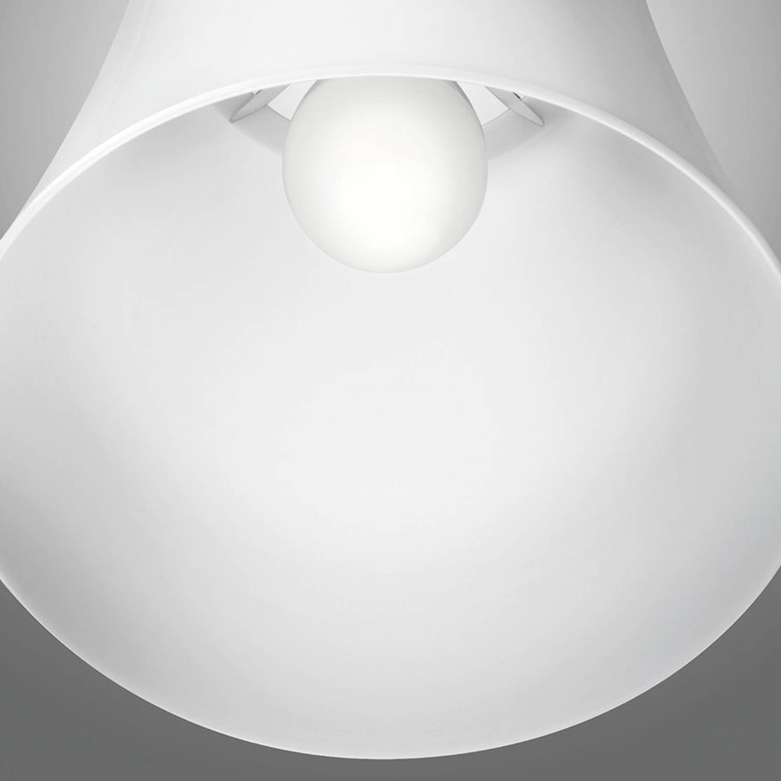 Foscarini Birdie grande Hängeleuchte, weiß von Foscarini