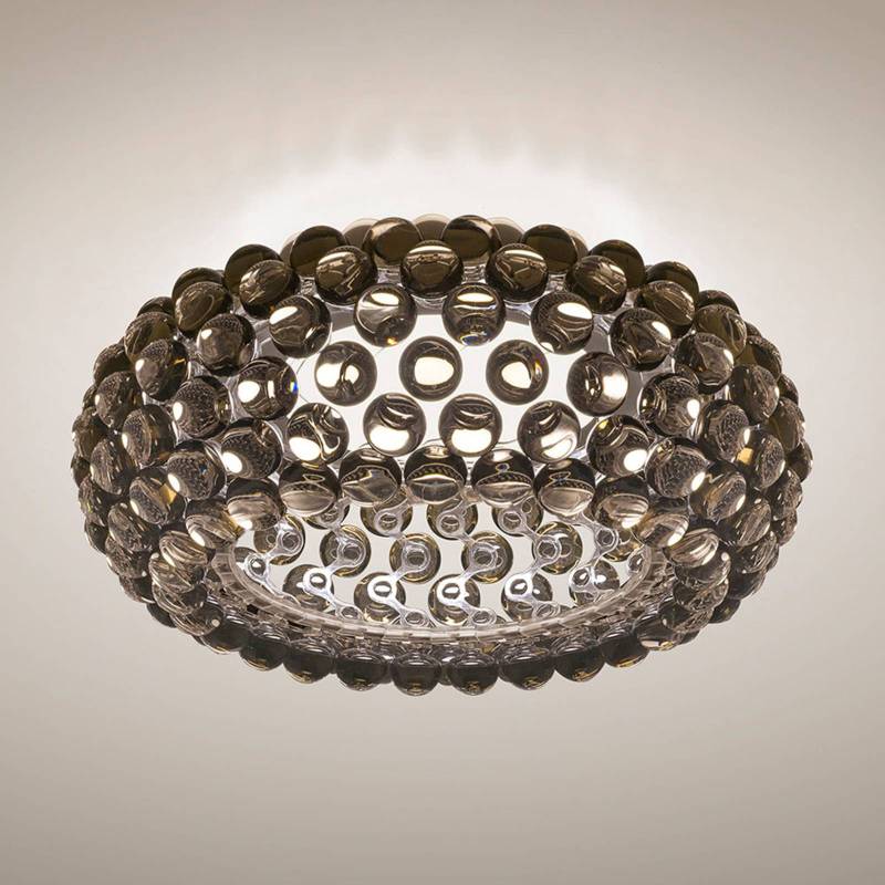 Foscarini Caboche Plus LED-Deckenlampe rauchgrau von Foscarini