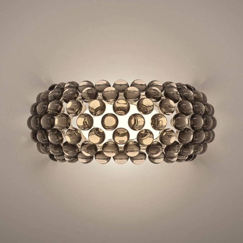 Foscarini Caboche Plus media R7s Wandlampe grau von Foscarini