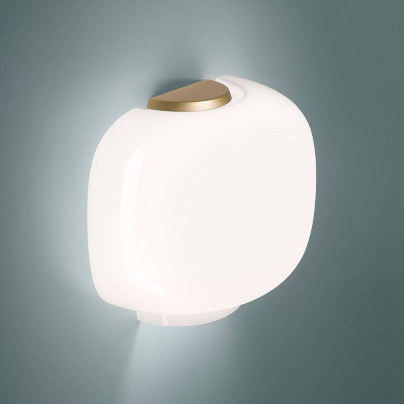 Foscarini Chouchin 3 Semi My Light weiß/gold von Foscarini