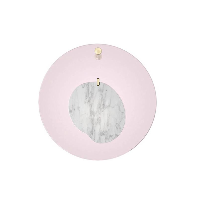 Foscarini Gioia LED-Wandleuchte, Ø 40cm, rosa von Foscarini