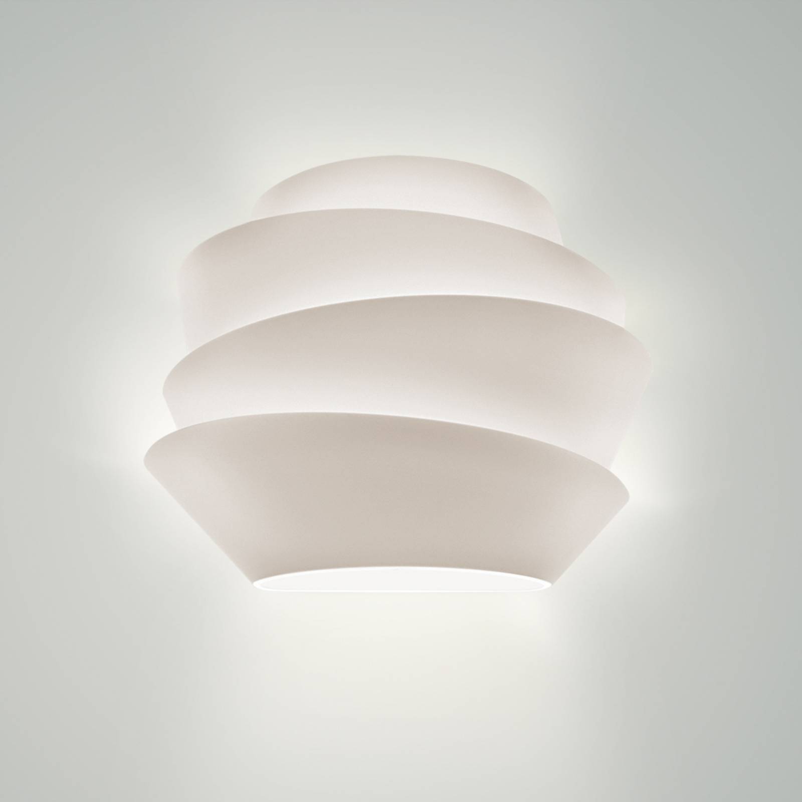 Foscarini Le Soleil Wandleuchte R7s, weiß von Foscarini