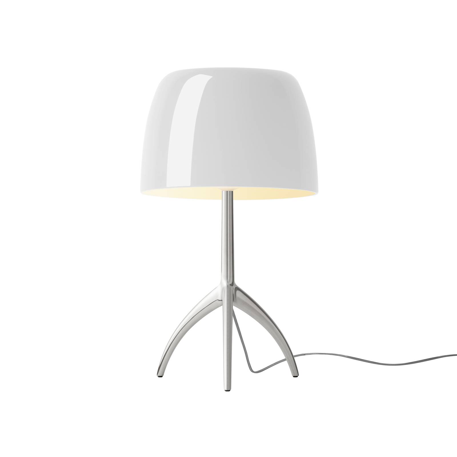 Foscarini Lumiere grande alu/weiß dimmbar von Foscarini