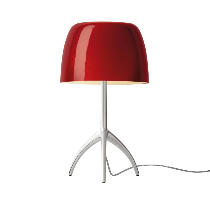 Foscarini Lumiere piccola alu/rot dimmbar von Foscarini