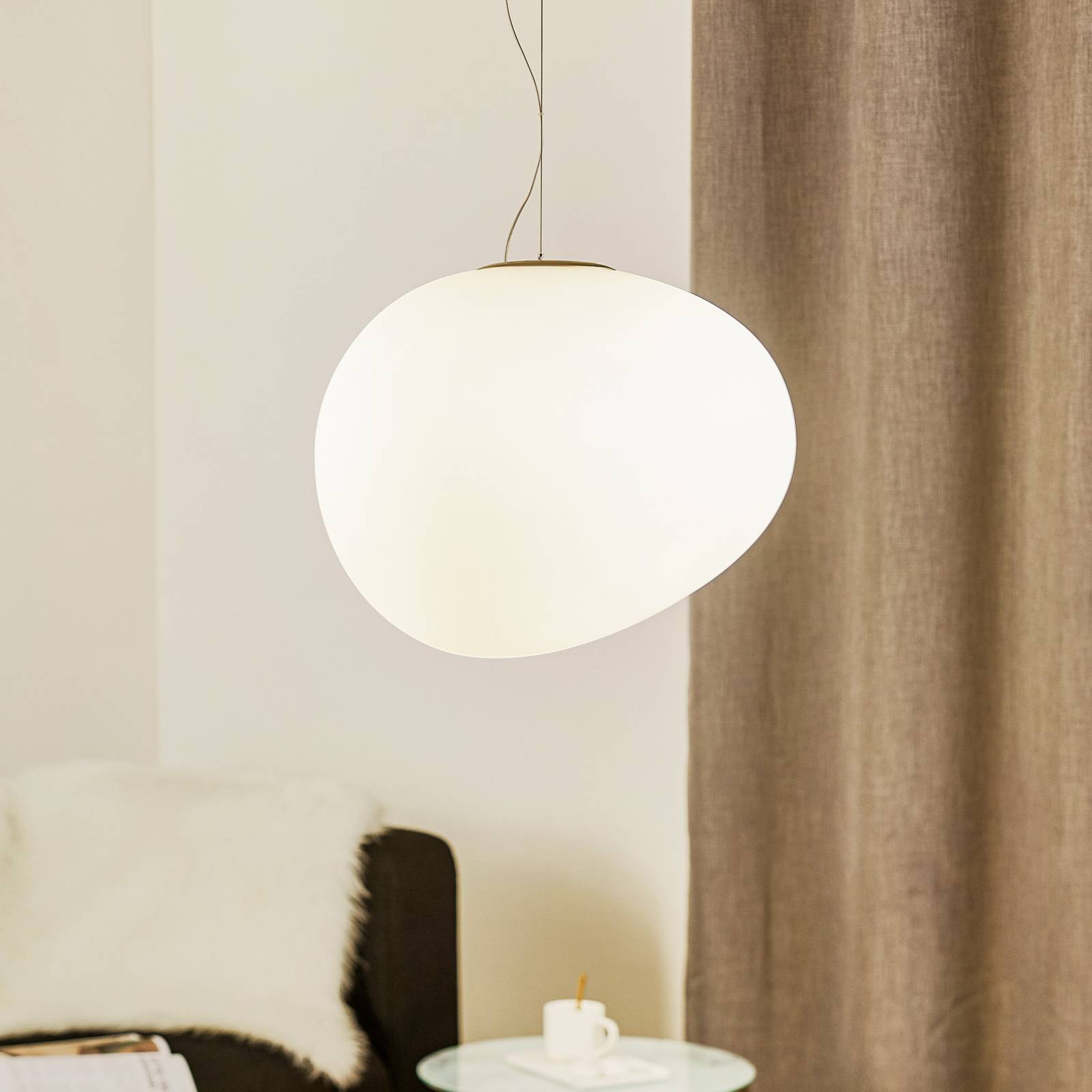 Foscarini MyLight Gregg grande Hängeleuchte, gold von Foscarini