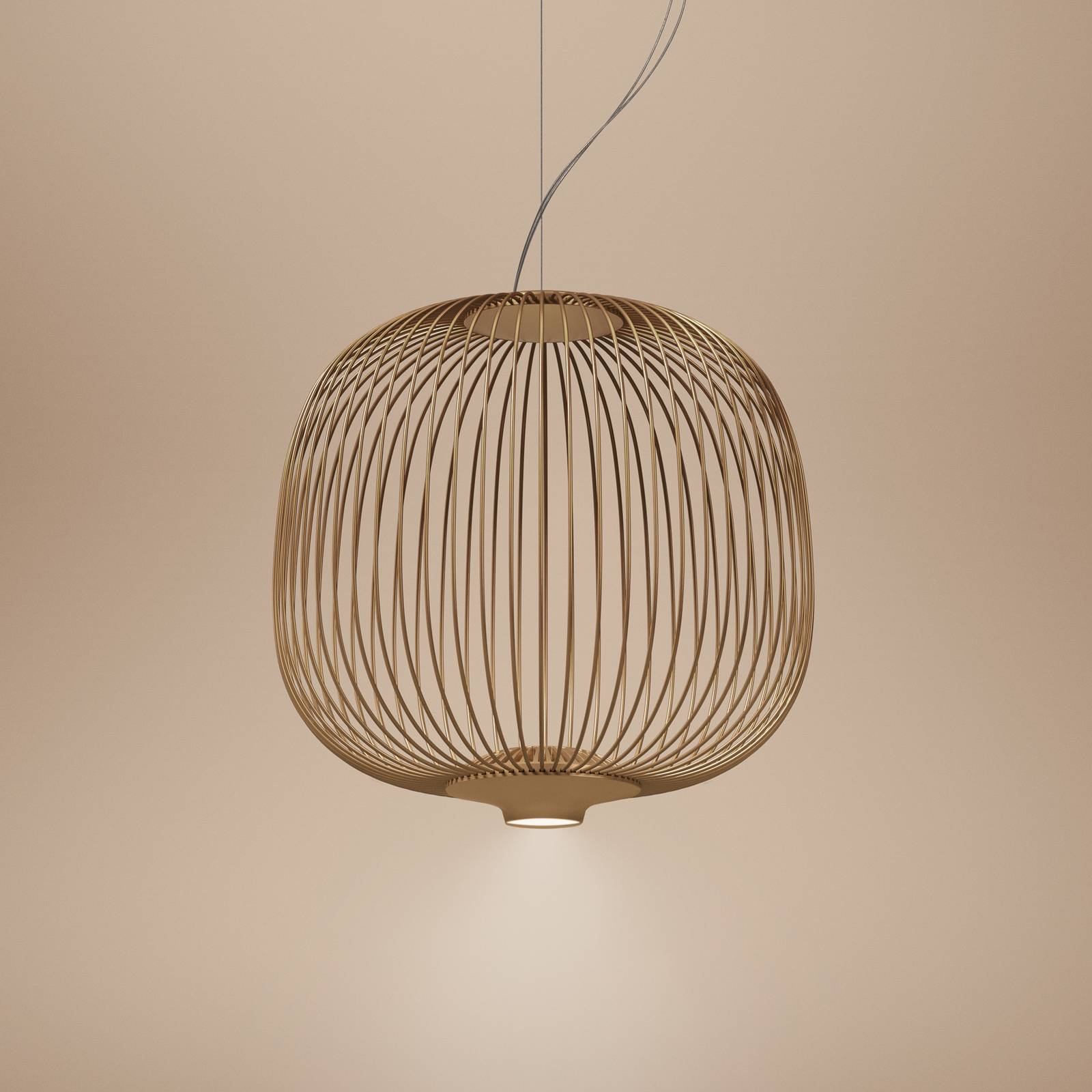 Foscarini Spokes 2 piccola MyLight dimmbar kupfer Foscarini Spokes 2 piccola MyLight dimmbar kupfer von Foscarini