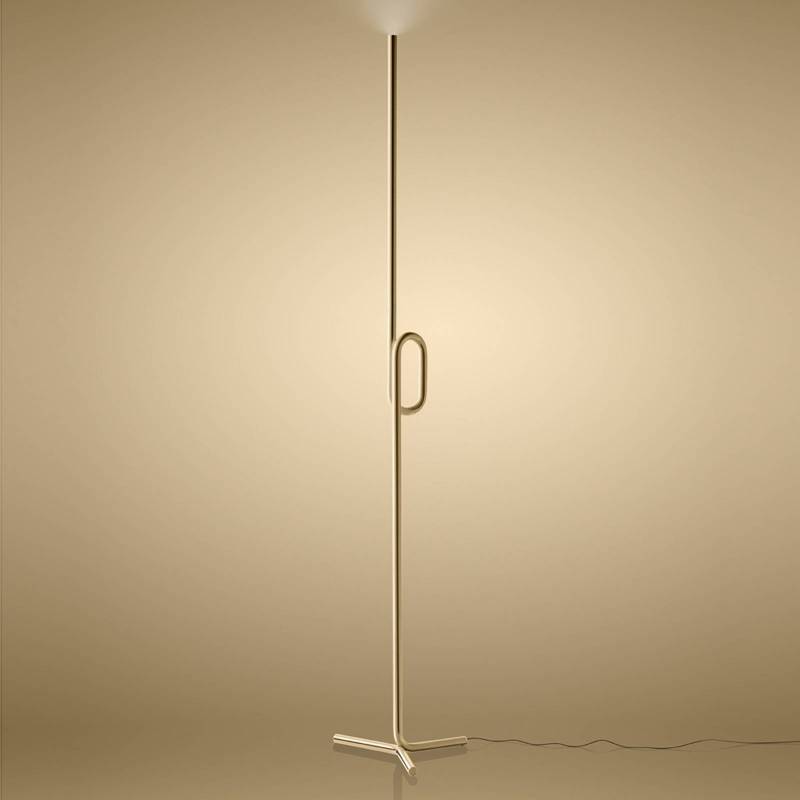 Foscarini Tobia terra LED-Stehleuchte, gold von Foscarini