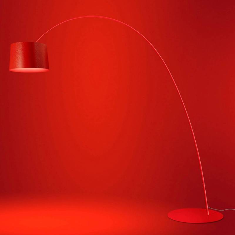 Foscarini Twiggy Elle LED-Stehleuchte purpur von Foscarini