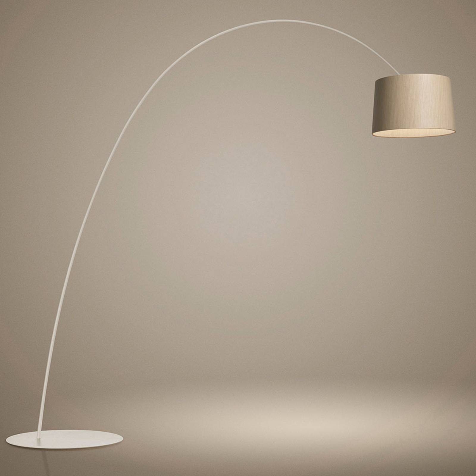 Foscarini Twiggy Wood MyLight Stehlampe greige von Foscarini