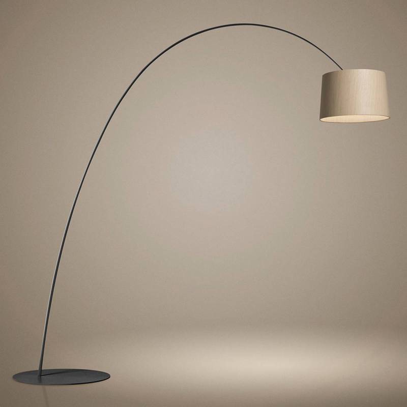 Foscarini TwiggyWood MyLight Stehlampe CCT schwarz von Foscarini