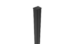 Vetro Verlängerungsprofil - 25 x 2000 mm, Mattschwarz von Foshan Ideal Co. Ltd.