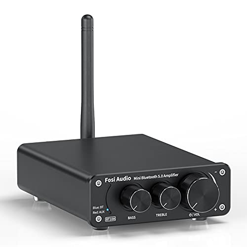 Fosi Audio BT10A Bluetooth 5.0 Stereo Audio Verstärker Empfänger 2 Kanal Klasse D Mini Hi-Fi Integrierter Verstärkter Geeignet für Lautsprecher zu Hause 50W x2 TPA3116 Fosi Audio BT10A Bluetooth 5.0 Stereo Audio Verstärker Empfänger 2 Kanal Klasse D Mini Hi-Fi Integrierter Verstärkter Geeignet für Lautsprecher zu Hause 50W x2 TPA3116 von Fosi Audio