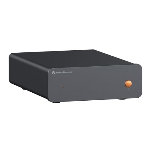 Fosi Audio Box X5 Phono Preamp for Turntable, Mini Preamplifier Home Stereo Audio for MM& MC Cartridge Turntable/Record Player/Active Speakers, 4-Level Adjustable Gain 38/48/56/66 dB with RCA Output Fosi Audio Box X5 Phono Preamp for Turntable, Mini Preamplifier Home Stereo Audio for MM& MC Cartridge Turntable/Record Player/Active Speakers, 4-Level Adjustable Gain 38/48/56/66 dB with RCA Output von Fosi Audio