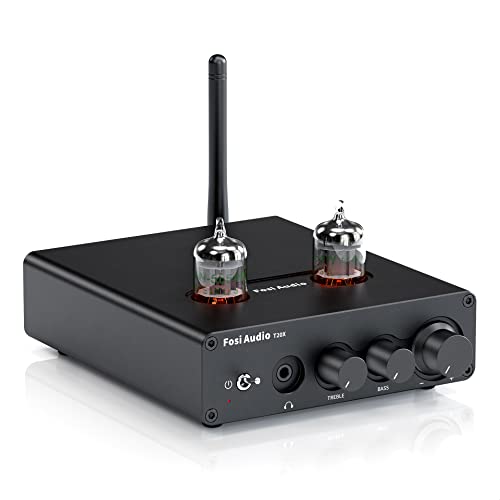 Fosi Audio T20X 200W Verstärker Bluetooth 5.0 Röhrenverstärker Kopfhörerverstärker Stereo Audio Receiver 2 Kanal Class D Digital Mini Hi-Fi Integrierte Endstufe für Home Passiv Lautsprecher Fosi Audio T20X 200W Verstärker Bluetooth 5.0 Röhrenverstärker Kopfhörerverstärker Stereo Audio Receiver 2 Kanal Class D Digital Mini Hi-Fi Integrierte Endstufe für Home Passiv Lautsprecher von Fosi Audio