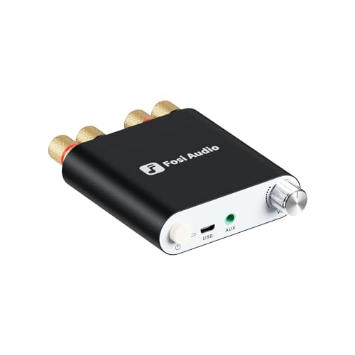 Fosi Audio ZK-1002D Mini Verstärker Bluetooth, 100W×2 Mini HiFi Verstärker 2.0 Kanal mit Bluetooth/USB/AUX-Eingängen, PC Audio Verstärker für Passive Lautsprecher/PC/Tablet Fosi Audio ZK-1002D Mini Verstärker Bluetooth, 100W×2 Mini HiFi Verstärker 2.0 Kanal mit Bluetooth/USB/AUX-Eingängen, PC Audio Verstärker für Passive Lautsprecher/PC/Tablet von Fosi Audio