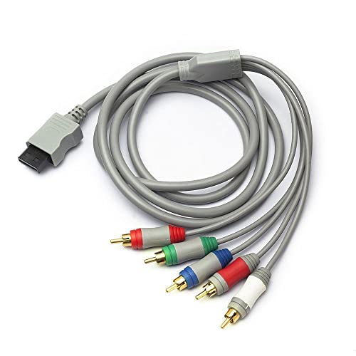 Fosmon HD AV Komponentenkabel Zu HDTV / EDTV (Hochauflösend 480p x 2000) Component Kabel Kompatibel Mit Wii und Wii U von Fosmon