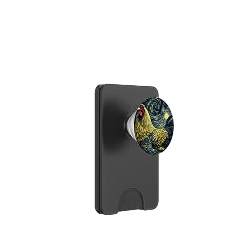 Hühnerliebhaber, Farmleben, Van Gogh Sternennacht, Homesteader PopSockets PopWallet für MagSafe Hühnerliebhaber, Farmleben, Van Gogh Sternennacht, Homesteader PopSockets PopWallet für MagSafe von Fossil Forward Homestead
